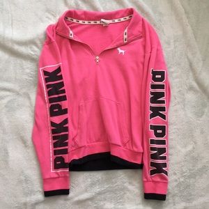 PINK quarter zip